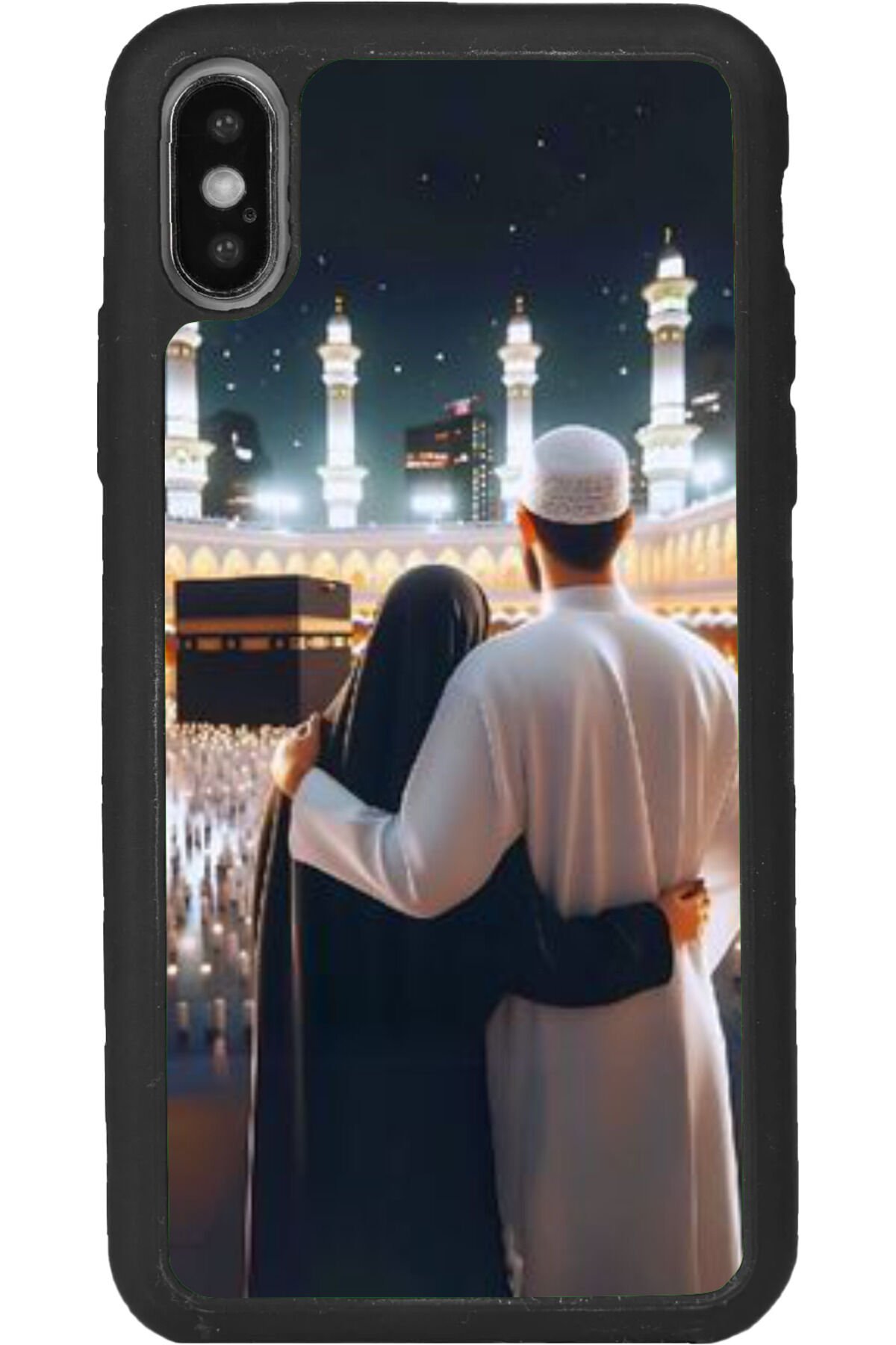 iPhone XS Max Uyumlu Mat Siyah uyumlu Kılıf – Yumuşak Silikon, Koruyucu, Şok Emici Kapak