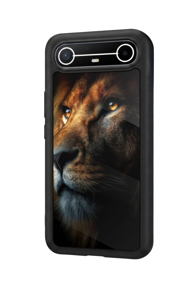 Tecno Spark Slim 5G Uyumlu Aslan Tasarımlı Glossy Premium Kılıf