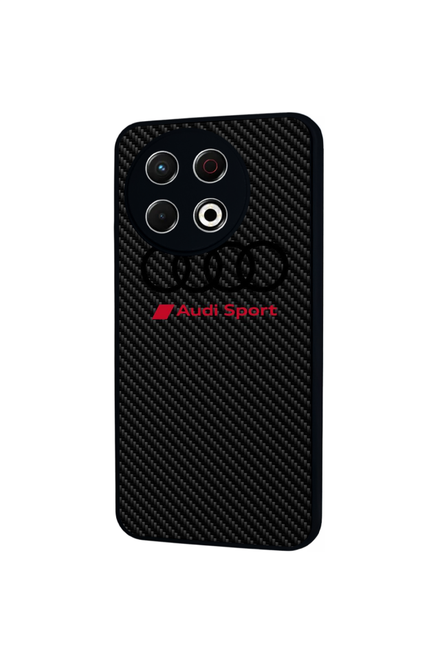 Tecno Spark 30 Pro Uyumlu Audi Tasarımlı Glossy Premium Kılıf