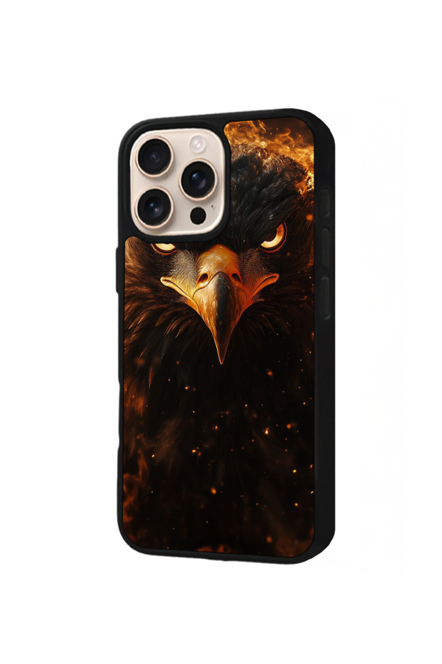 iPhone 16 Pro Max Uyumlu Besiktas Tasarımlı Glossy Premium Kılıf