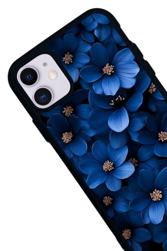 iPhone 11 Uyumlu Cicek Tasarımlı Glossy Premium Kılıf