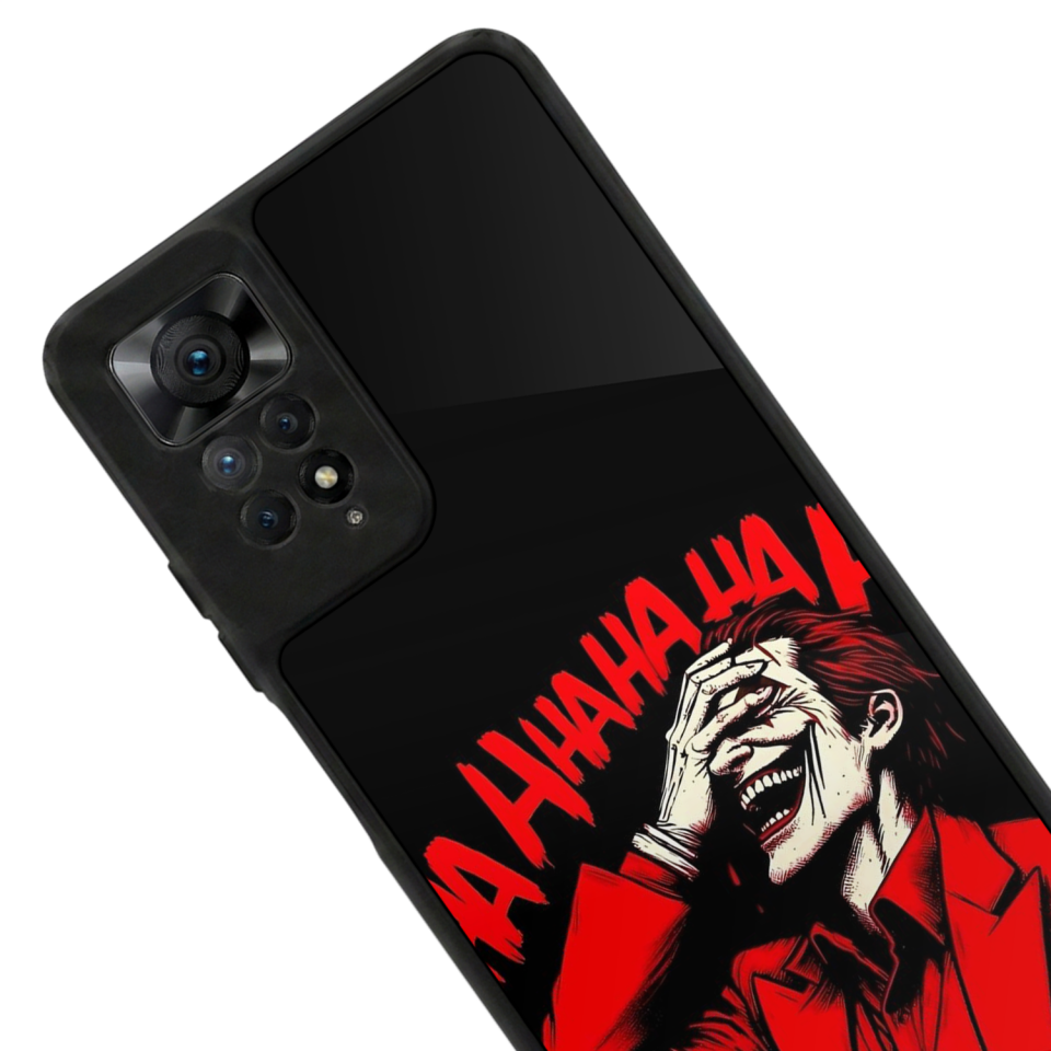 Xiaomi Redmi Note 12 Pro Uyumlu Joker Tasarımlı Glossy Premium Kılıf