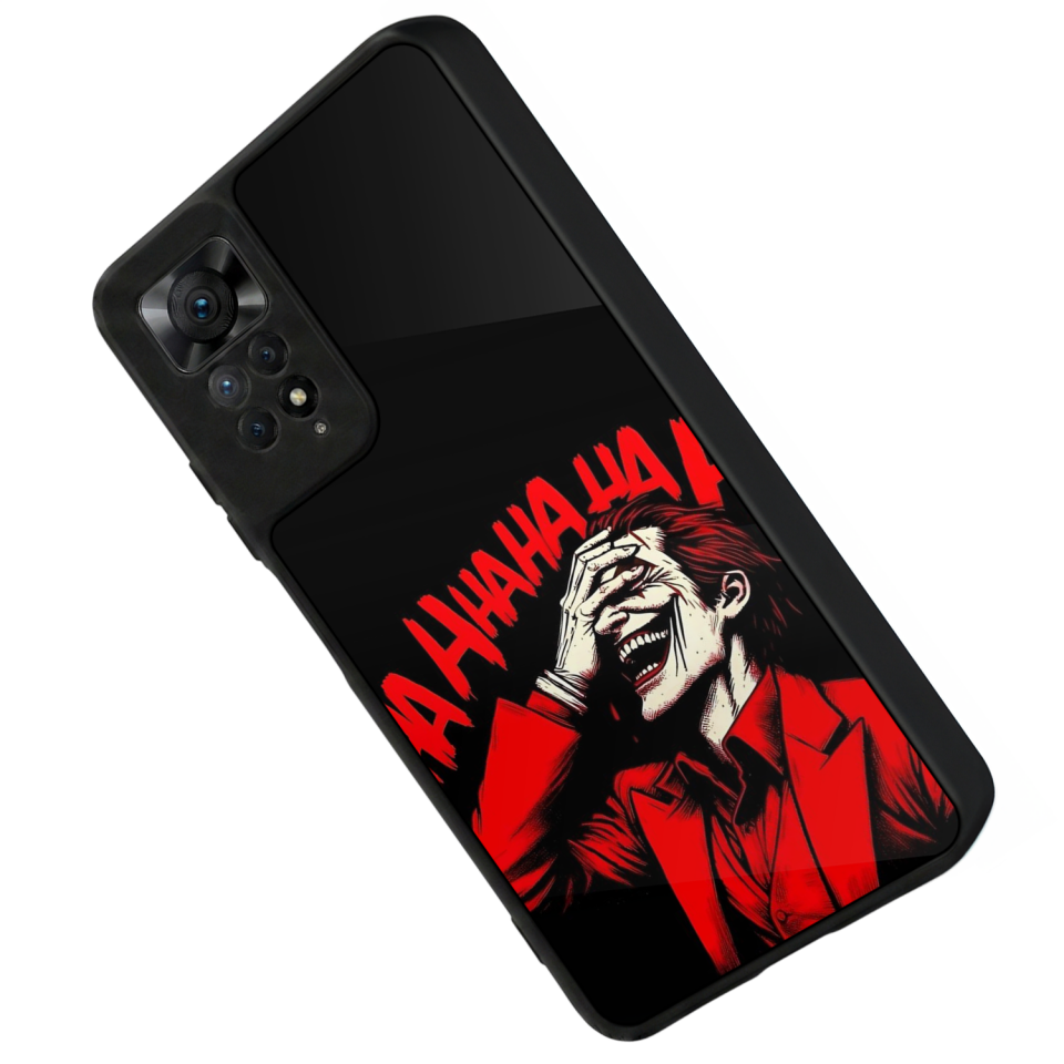 Xiaomi Redmi Note 12 Pro Uyumlu Joker Tasarımlı Glossy Premium Kılıf