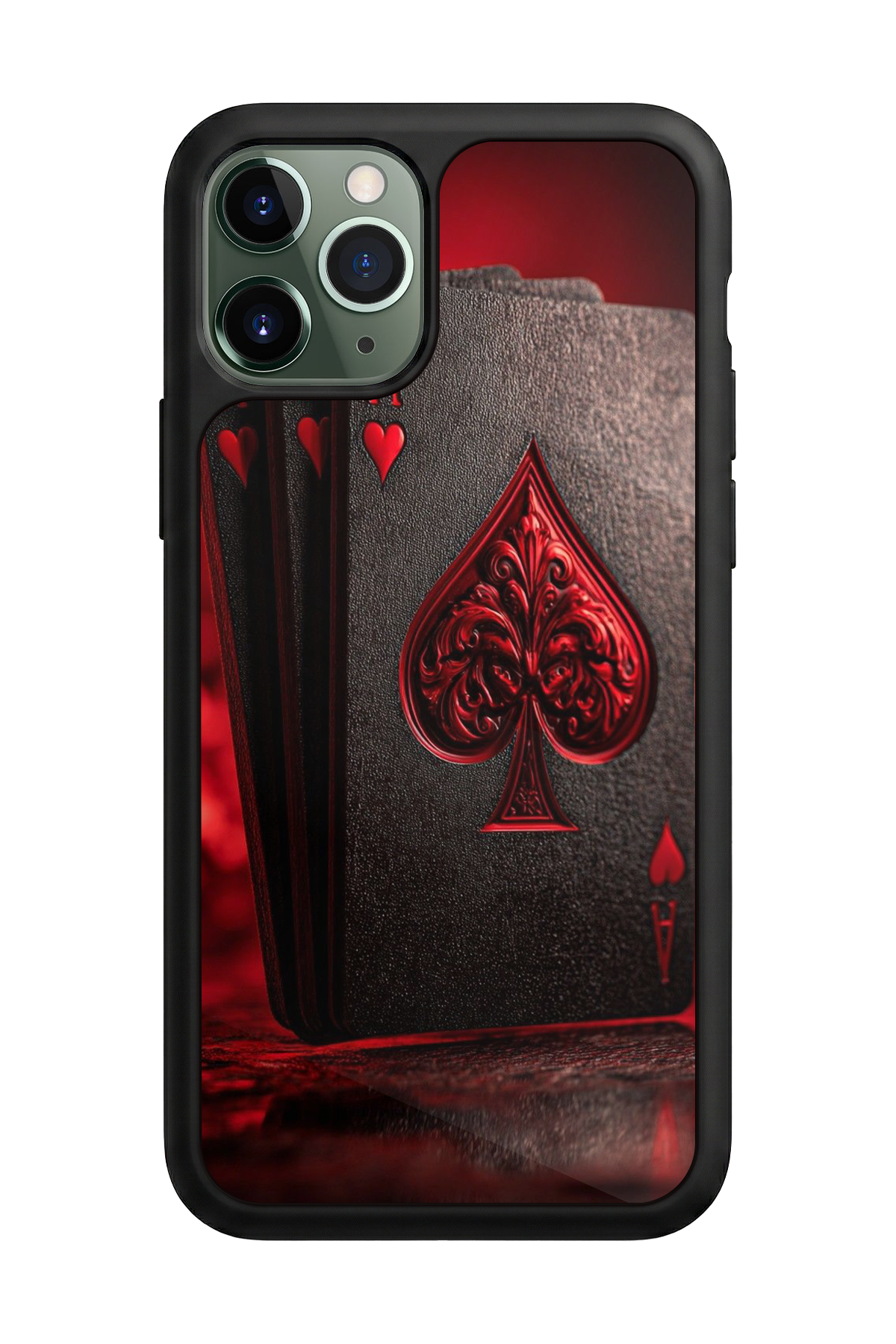 iPhone 11 Pro Uyumlu Kart Tasarımlı Glossy Premium Kılıf
