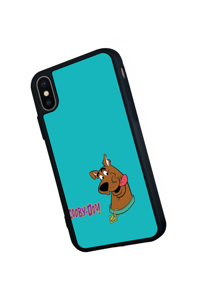 iPhone X/ XS Uyumlu Scooby Doo Tasarımlı Glossy Premium Kılıf