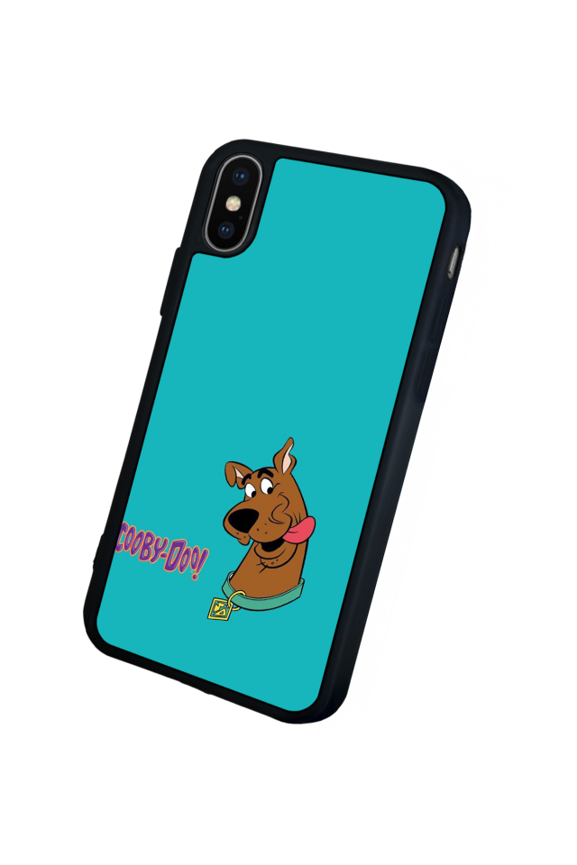 iPhone X/ XS Uyumlu Scooby Doo Tasarımlı Glossy Premium Kılıf