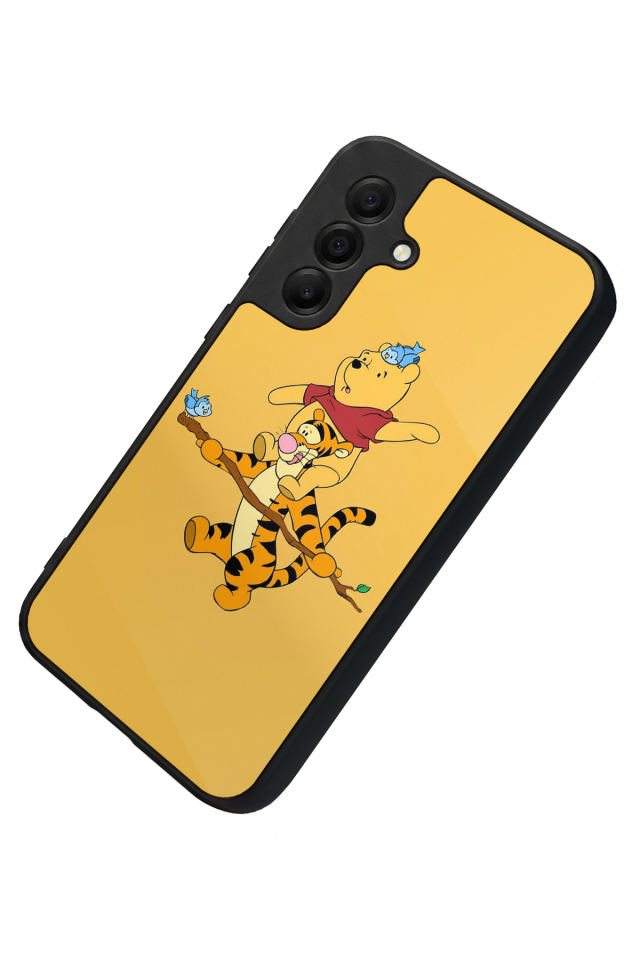 Samsung Galaxy A17 Uyumlu Winnie Tasarımlı Glossy Premium Kılıf
