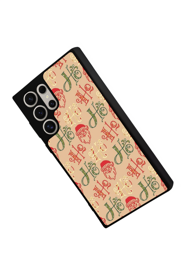 Samsung Galaxy S23 Ultra Uyumlu Yilbasi Christmas Tasarımlı Glossy Premium Kılıf