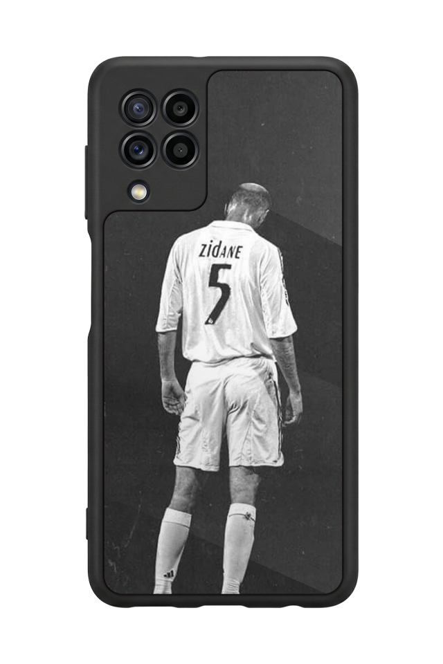 Samsung Galaxy M32 Uyumlu Zidane Tasarımlı Glossy Premium Kılıf
