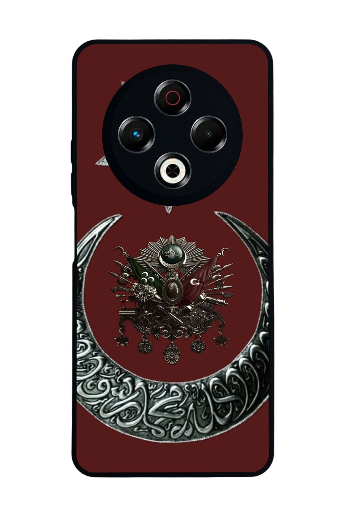 Tecno Spark 30 Uyumlu OsmanliTugrasi Tasarımlı Glossy Premium Kılıf