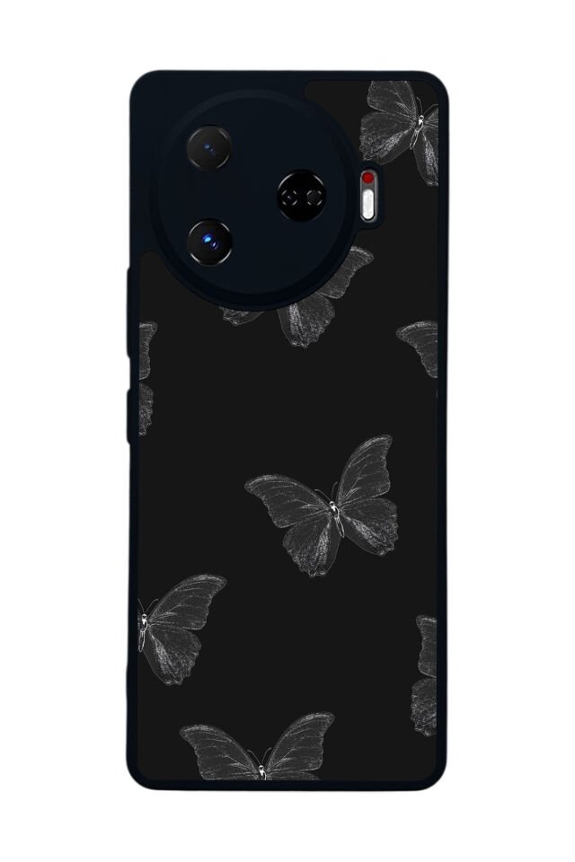 Tecno Camon 30 Pro Uyumlu Kelebek Tasarımlı Glossy Premium Kılıf