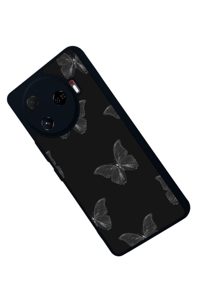 Tecno Camon 30 Pro Uyumlu Kelebek Tasarımlı Glossy Premium Kılıf