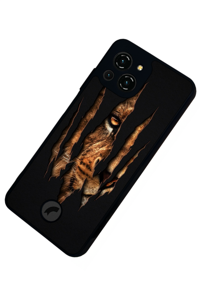 Reeder S23 Pro Max Uyumlu Aslan Tasarımlı Glossy Premium Kılıf