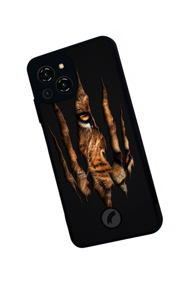 Reeder S23 Pro Max Uyumlu Aslan Tasarımlı Glossy Premium Kılıf