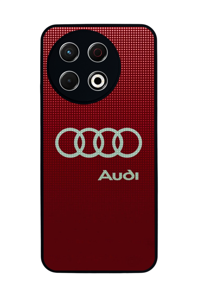 Tecno Spark 30 Pro Uyumlu Audi Tasarımlı Glossy Premium Kılıf