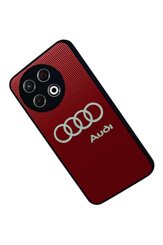 Tecno Spark 30 Pro Uyumlu Audi Tasarımlı Glossy Premium Kılıf