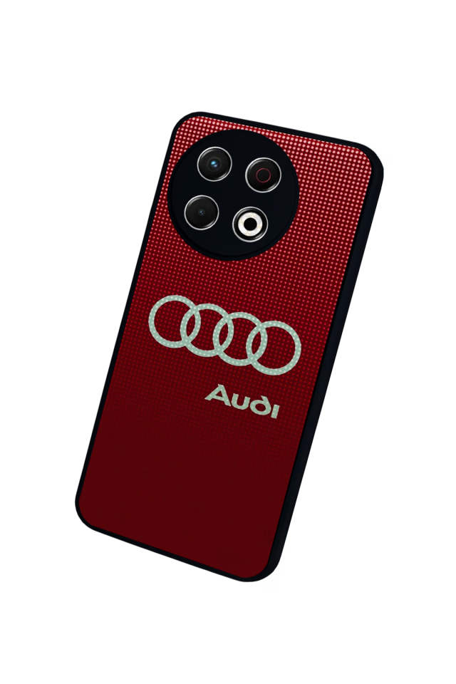 Tecno Spark 30 Pro Uyumlu Audi Tasarımlı Glossy Premium Kılıf