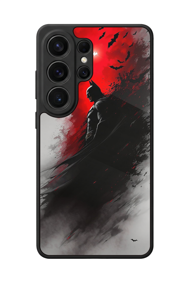 Samsung Galaxy S26 Ultra Uyumlu Batman Tasarımlı Glossy Premium Kılıf