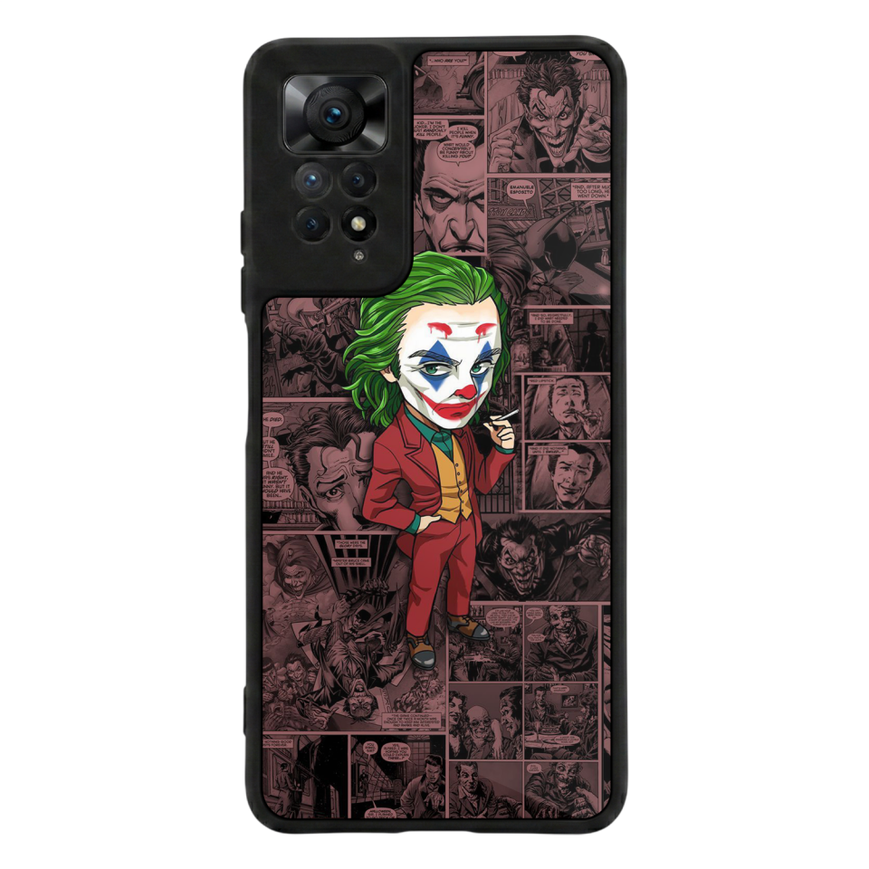 Xiaomi Redmi Note 12 Pro Uyumlu Joker Tasarımlı Glossy Premium Kılıf