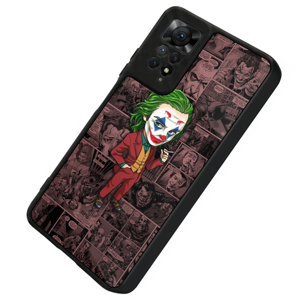 Xiaomi Redmi Note 12 Pro Uyumlu Joker Tasarımlı Glossy Premium Kılıf