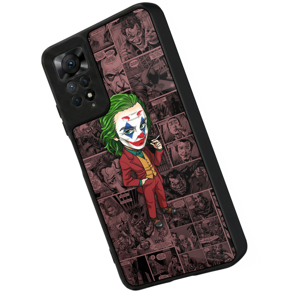 Xiaomi Redmi Note 12 Pro Uyumlu Joker Tasarımlı Glossy Premium Kılıf