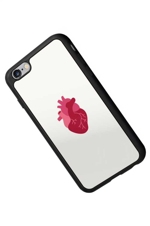 iPhone 6s Plus Uyumlu Kalp Love Tasarımlı Glossy Premium Kılıf