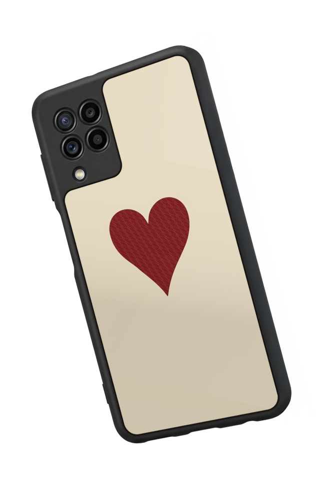 Samsung Galaxy M22 Uyumlu Kart Tasarımlı Glossy Premium Kılıf