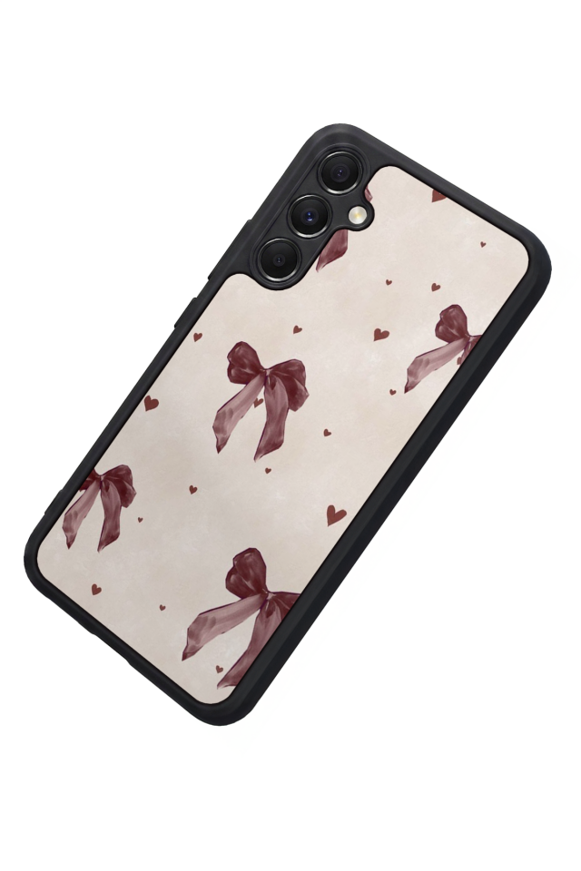 Samsung Galaxy M34 Uyumlu Kurdele Tasarımlı Glossy Premium Kılıf