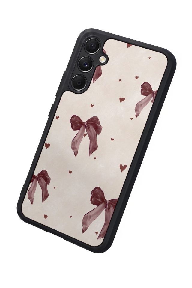Samsung Galaxy M34 Uyumlu Kurdele Tasarımlı Glossy Premium Kılıf