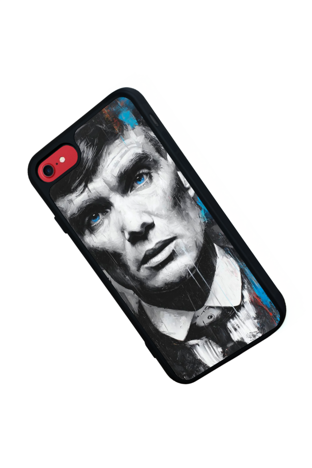 iPhone SE Uyumlu Peaky Blinders Tasarımlı Glossy Premium Kılıf