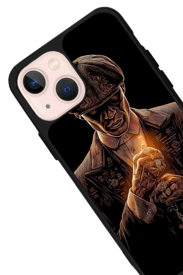 iPhone 15 Uyumlu Peaky Blinders Tasarımlı Glossy Premium Kılıf