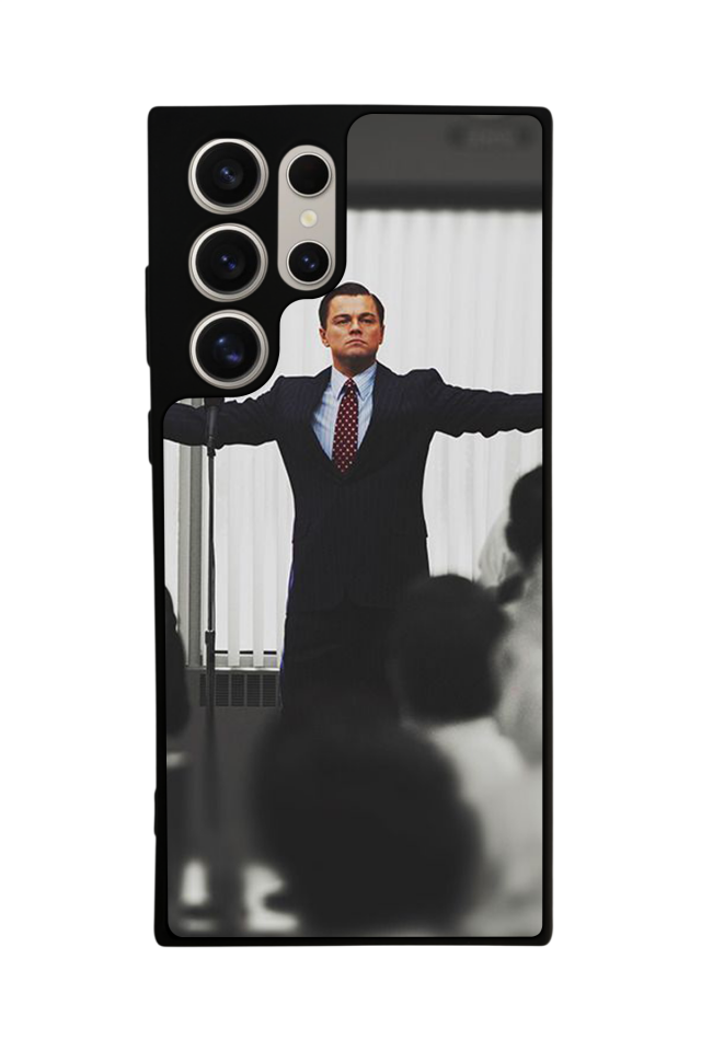 Samsung Galaxy S22 Ultra Uyumlu TheWolf Tasarımlı Glossy Premium Kılıf