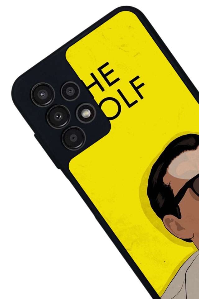 Samsung Galaxy A23 Uyumlu TheWolf Tasarımlı Glossy Premium Kılıf