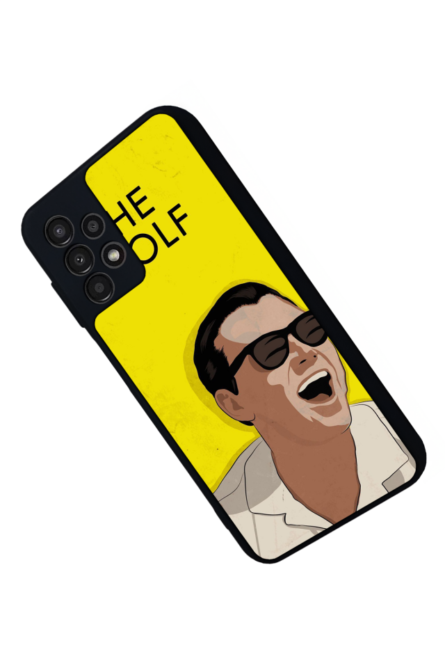 Samsung Galaxy A23 Uyumlu TheWolf Tasarımlı Glossy Premium Kılıf
