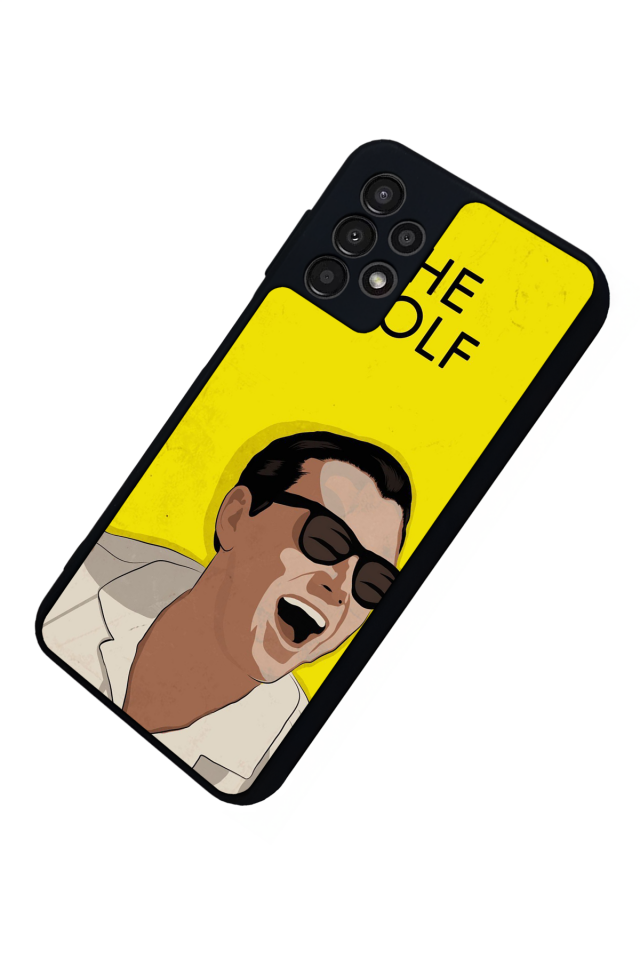 Samsung Galaxy A23 Uyumlu TheWolf Tasarımlı Glossy Premium Kılıf