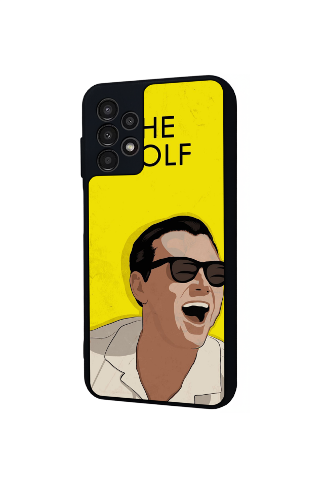 Samsung Galaxy A23 Uyumlu TheWolf Tasarımlı Glossy Premium Kılıf
