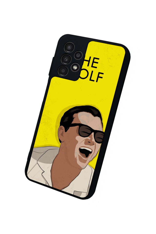 Samsung Galaxy A23 Uyumlu TheWolf Tasarımlı Glossy Premium Kılıf