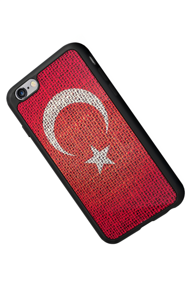 iPhone 6 Plus Uyumlu Türk Bayragi Tasarımlı Glossy Premium Kılıf