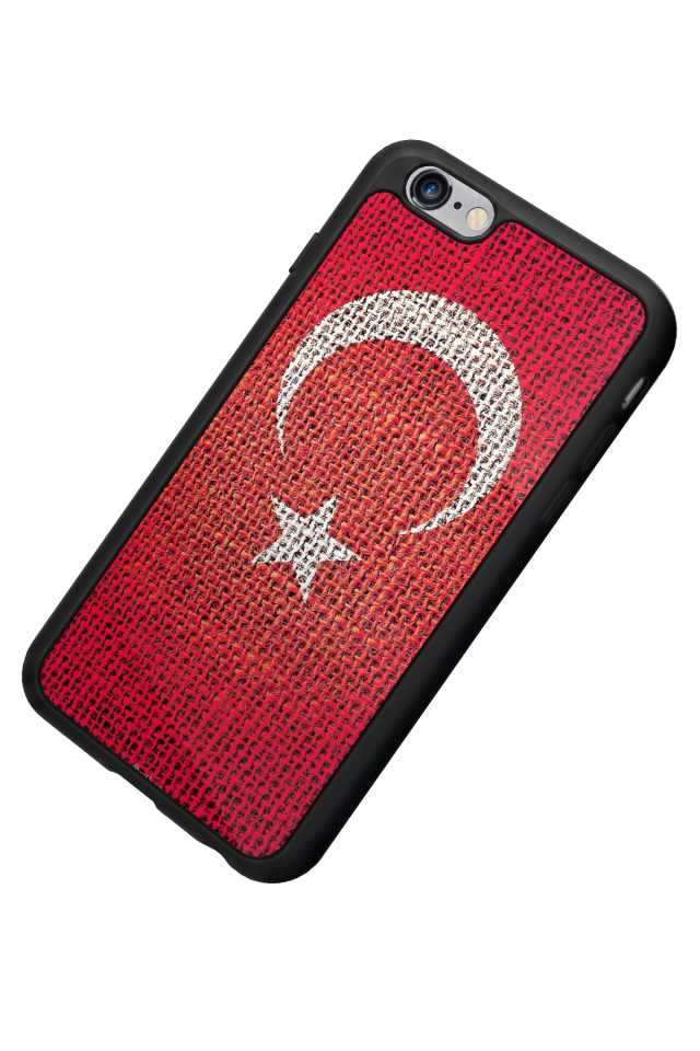 iPhone 6 Plus Uyumlu Türk Bayragi Tasarımlı Glossy Premium Kılıf