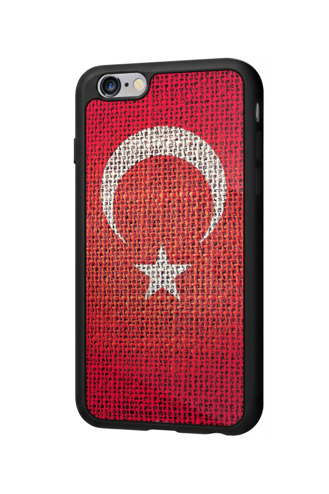 iPhone 6 Plus Uyumlu Türk Bayragi Tasarımlı Glossy Premium Kılıf