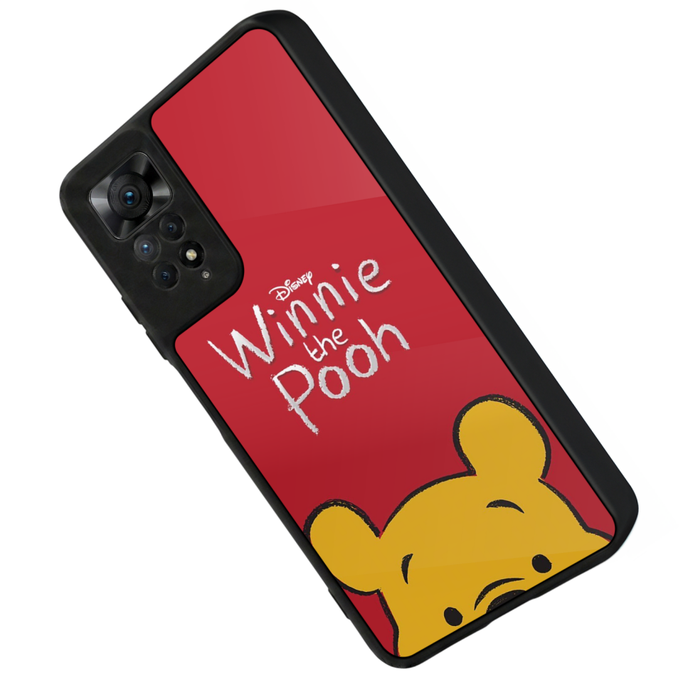 Xiaomi Redmi Note 11 Pro Uyumlu Winnie Tasarımlı Glossy Premium Kılıf