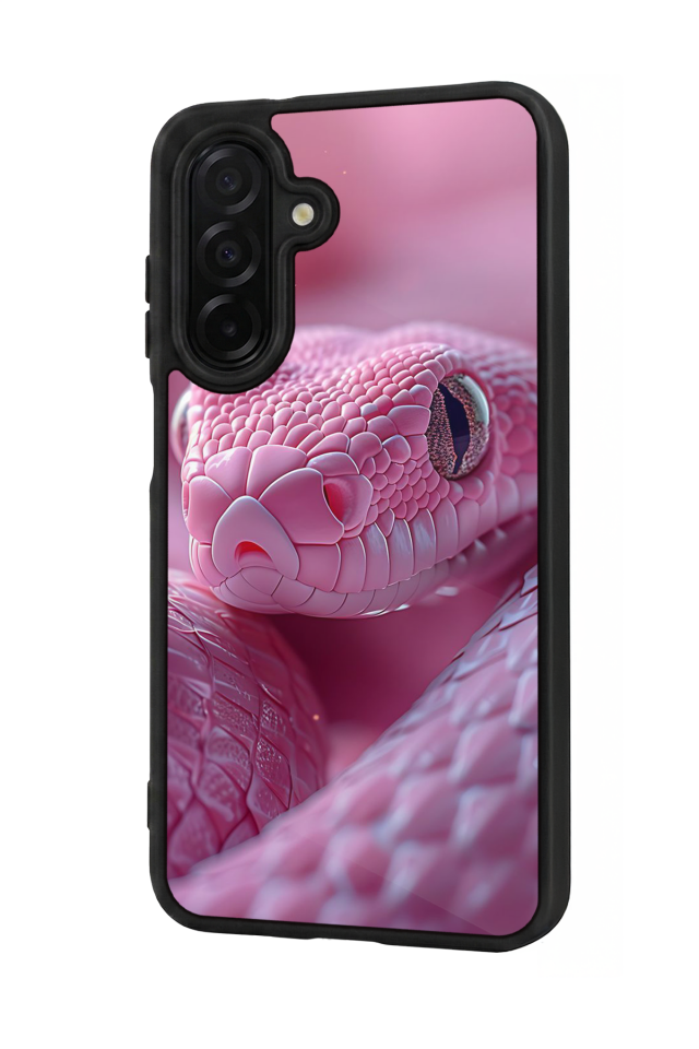 Samsung Galaxy A56 Uyumlu Yılan Tasarımlı Glossy Premium Kılıf