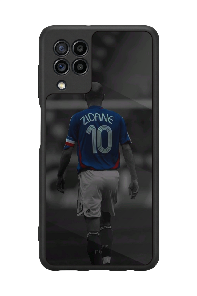 Samsung Galaxy M32 Uyumlu Zidane Tasarımlı Glossy Premium Kılıf