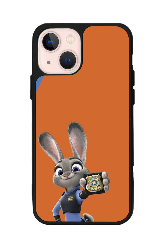 iPhone 14 Plus Uyumlu Zootropolis Tasarımlı Glossy Premium Kılıf