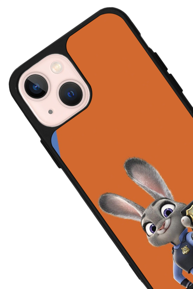 iPhone 14 Plus Uyumlu Zootropolis Tasarımlı Glossy Premium Kılıf
