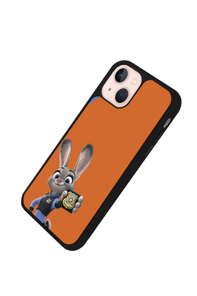 iPhone 14 Plus Uyumlu Zootropolis Tasarımlı Glossy Premium Kılıf