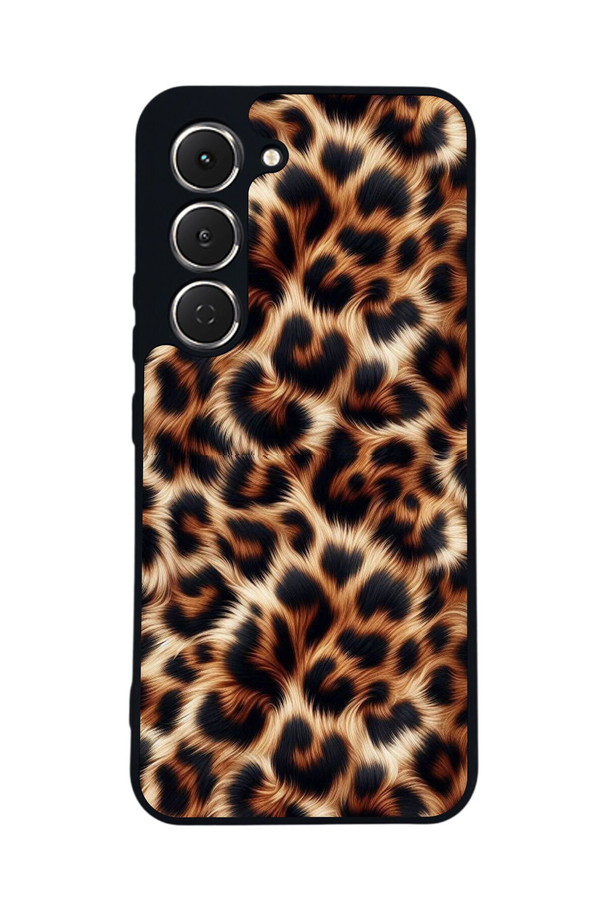 Tecno Spark 40 Pro Uyumlu Leopar Tasarımlı Glossy Premium Kılıf