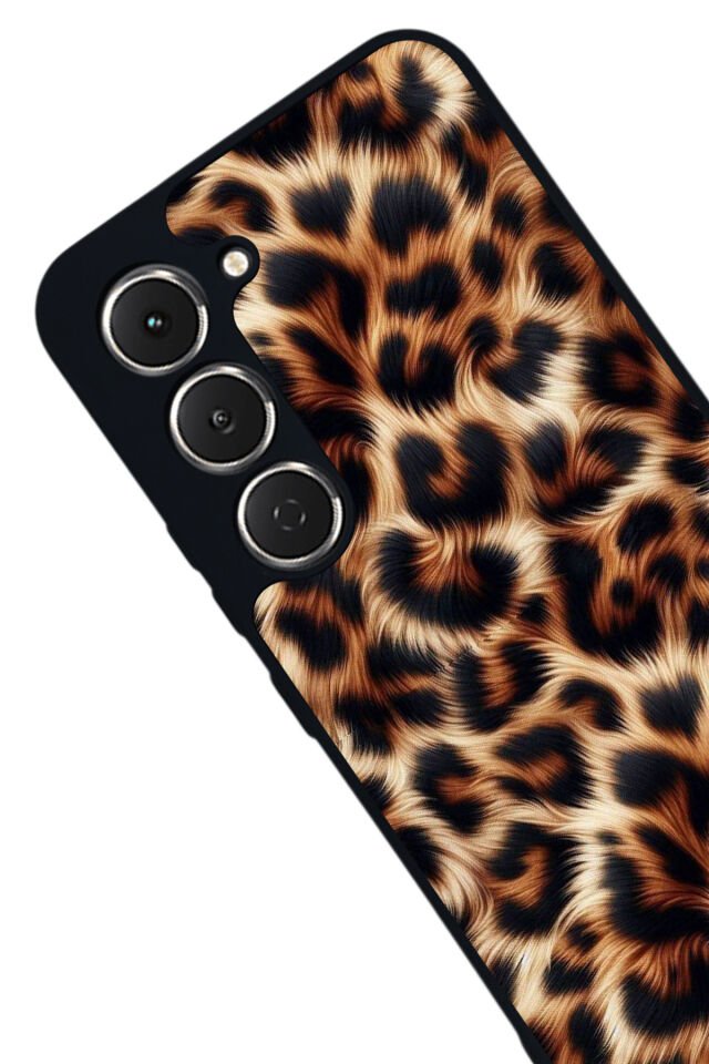 Tecno Spark 40 Pro Uyumlu Leopar Tasarımlı Glossy Premium Kılıf