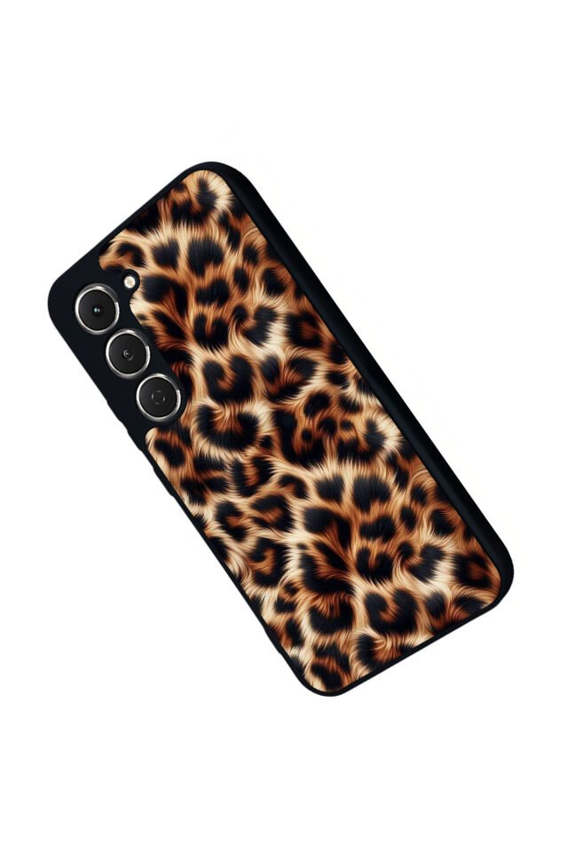 Tecno Spark 40 Pro Uyumlu Leopar Tasarımlı Glossy Premium Kılıf