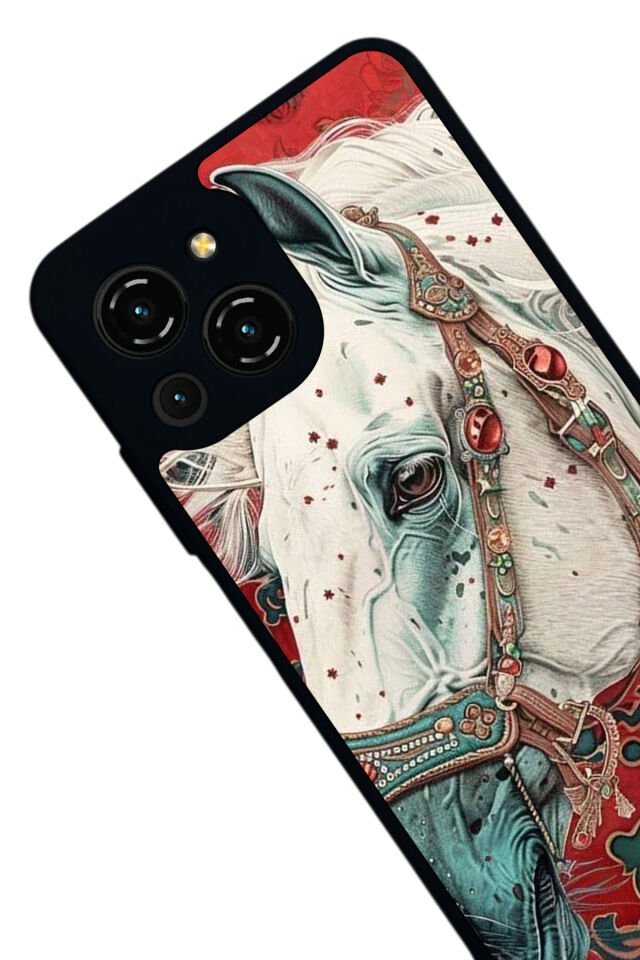 Reeder S23 Pro Max Uyumlu At Horse Tasarımlı Glossy Premium Kılıf